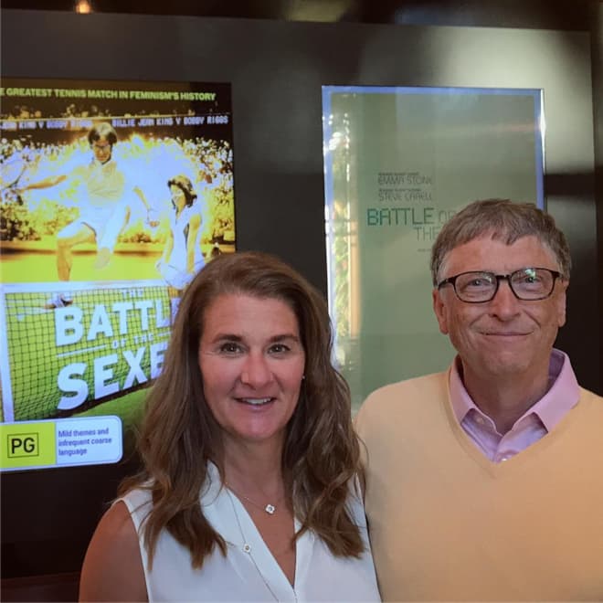 Мелинда Гейтс и Билл Гейтс