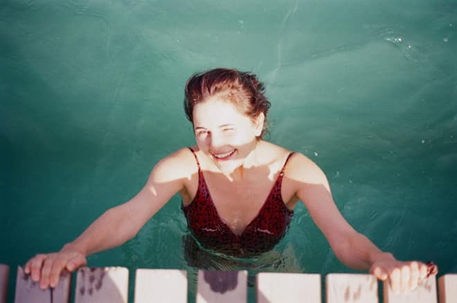 Анастасия Мытражик в купальнике
