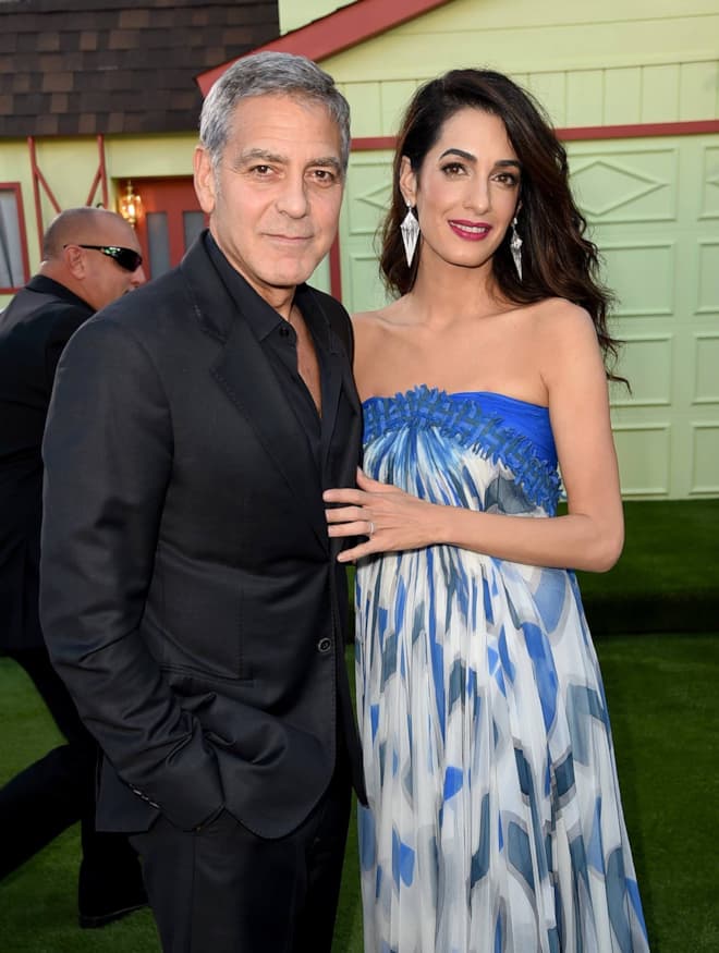 Джордж Клуни и его жена Амаль Клуни
