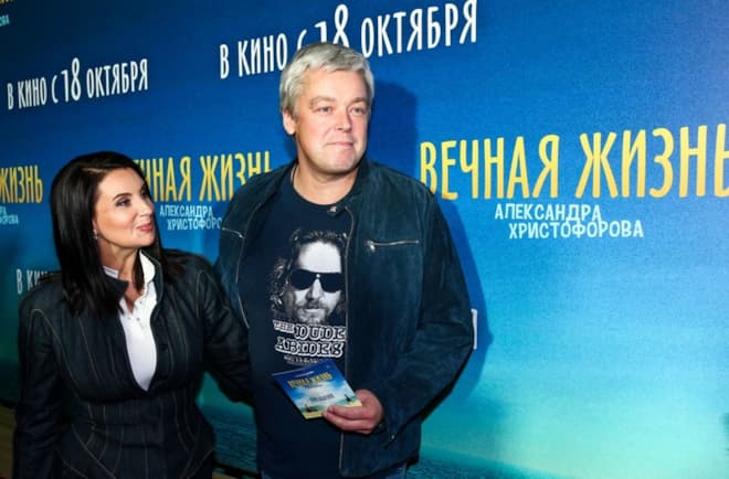 Александр Стриженов и Екатерина Стриженова на премьере фильма