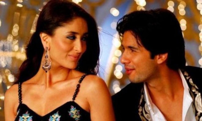 Карина Капур и Шахид Капур в фильме «Когда мы встретились»