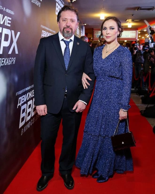 Антон Мегердичев с женой