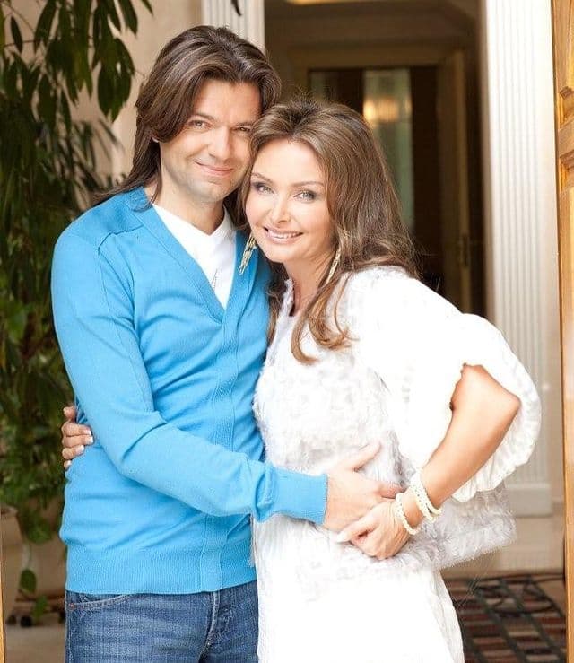 Елена Маликова с мужем