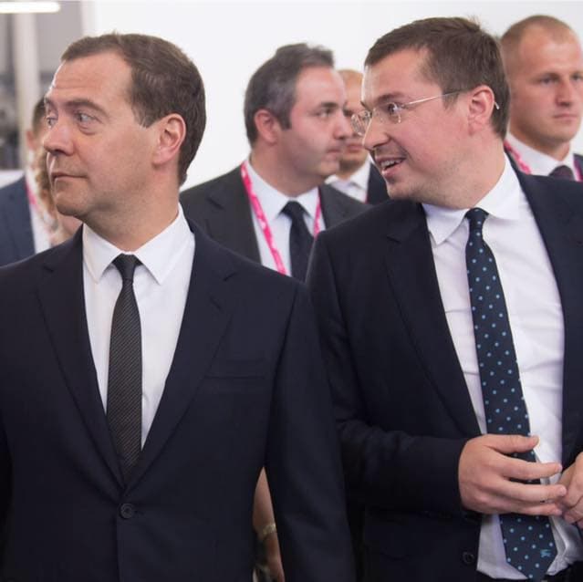 Дмитрий Медведев и Василий Бровко