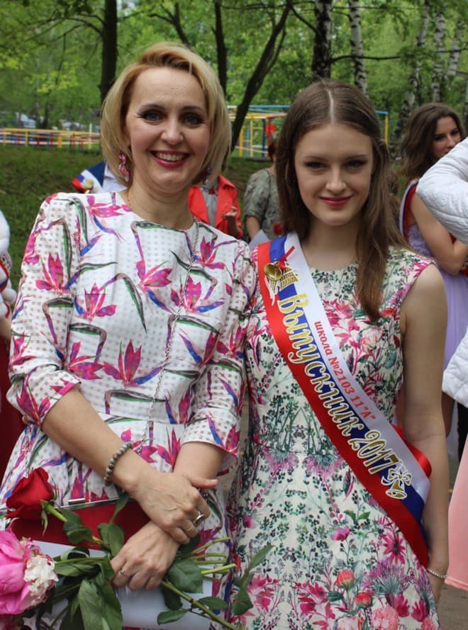 Татьяна Проценко с дочерью