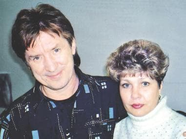 Сергей Дроздов с женой