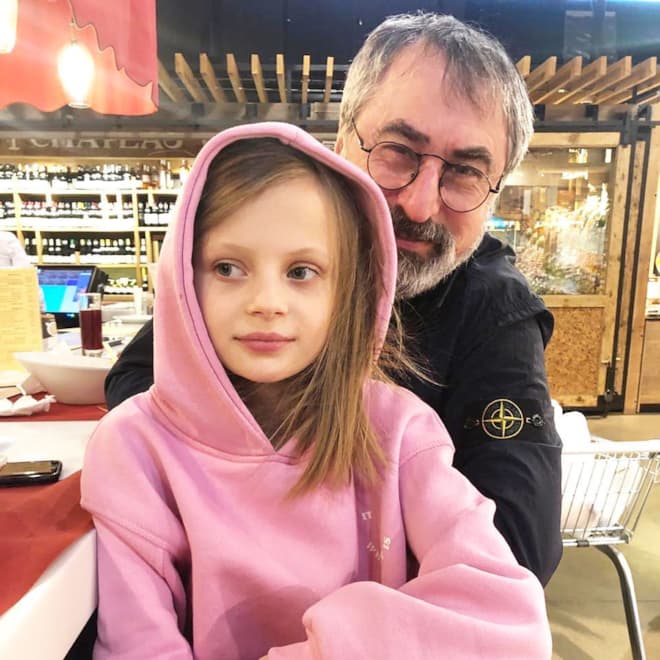 Александр Толмацкий с дочерью