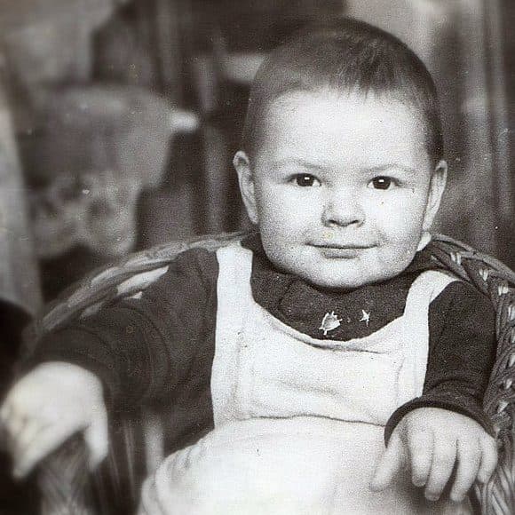 Сергей Маврин в детстве