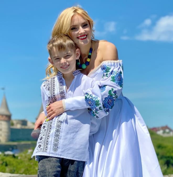 Ирина Федишин с сыном