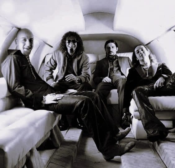 Серж Танкян с длинными волосами в группе System Of A Down