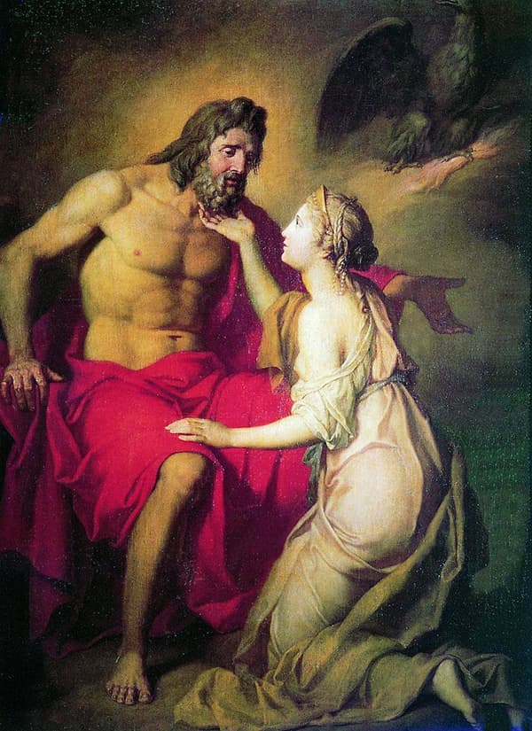 Зевс и Фетида