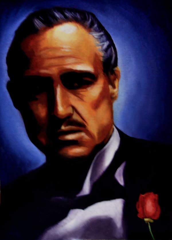 Дон Вито Корлеоне - арт