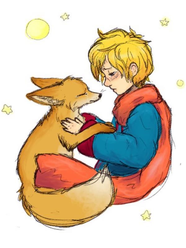 Маленький принц и лис