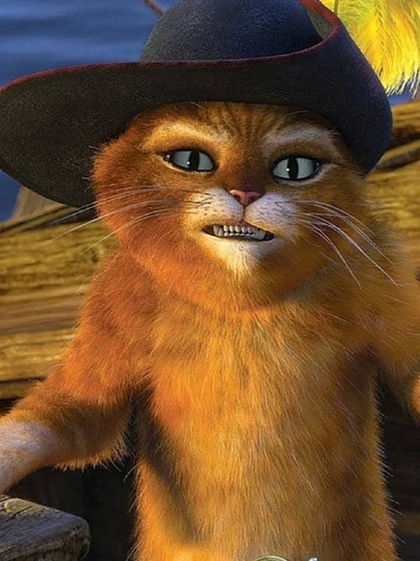 Кот в сапогах фото из мультфильма с глазками