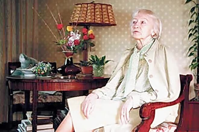Галина Уланова в 90-х годах