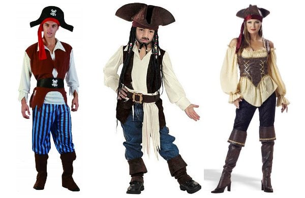 костюм на хэллоуин сексуальный пират