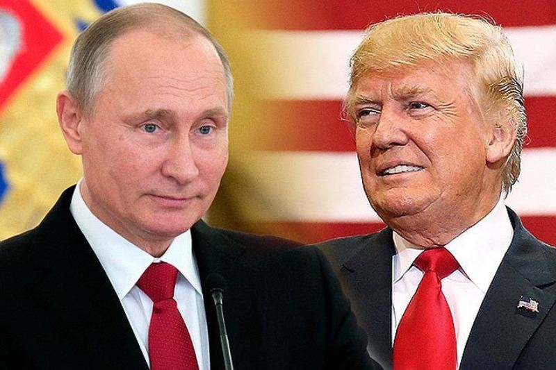 Владимир Путин и Дональд Трамп Владимир Путин и Дональд Трамп