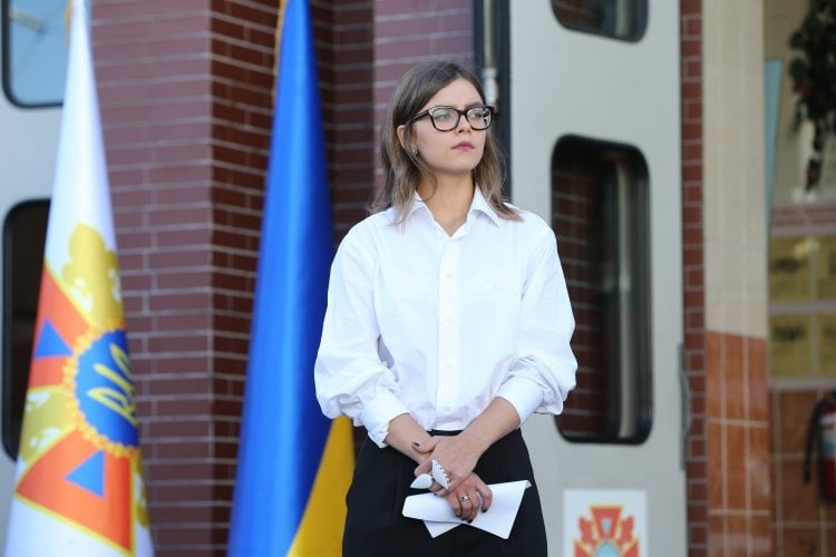 Новый замглавы МВД Украины Анастасия Деева Новый замглавы МВД Украины Анастасия Деева
