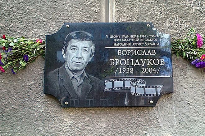 Борислав Брондуков памятник