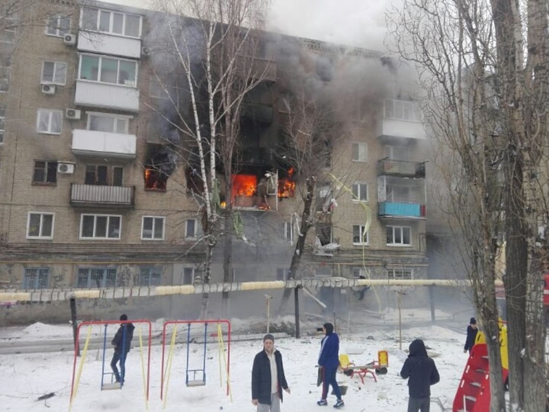 Взрыв газа в многоквартирном доме фото