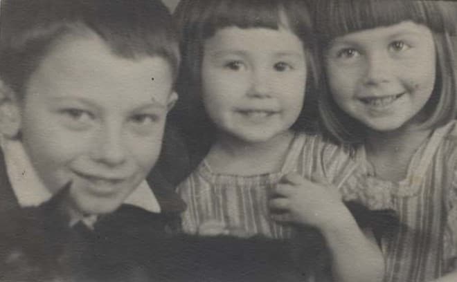 Александр Демьяненко в детстве