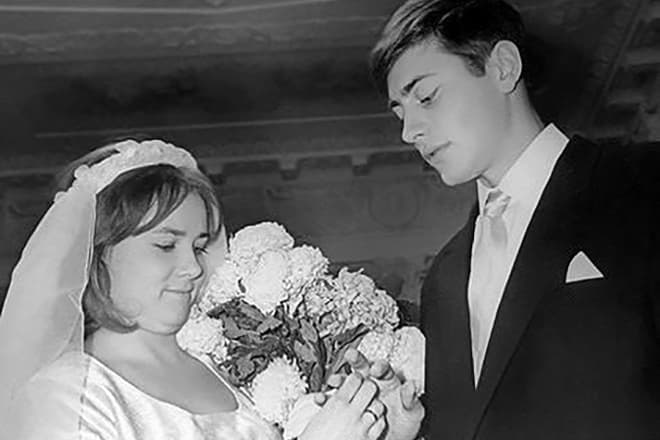 Валентин Смирнитский с первой женой