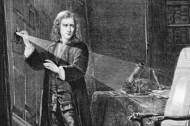 Ученый Исаак Ньютон