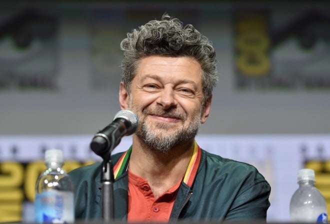 Фильм «Черная пантера»: актер Энди Серкис в роли Улисса Кло Фильм «Черная пантера»: актер Энди Серкис в роли Улисса Кло