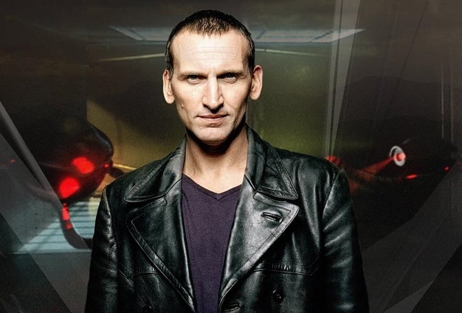 Сериал «Доктор Кто»: актер Кристофер Экклстон в роли Девятого Доктора Сериал «Доктор Кто»: актер Кристофер Экклстон в роли Девятого Доктора