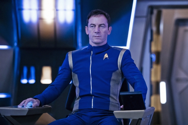 Сериал «Звездный путь»: актер Джейсон Айзекс в роли Габриэля Лорка Сериал «Звездный путь»: актер Джейсон Айзекс в роли Габриэля Лорка
