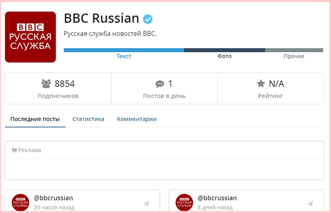 Bbc telegram на русском