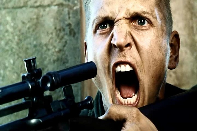 Фильм «Спасти рядового Райана»: актер Барри Пеппер в роли Даниеля Джексона Фильм «Спасти рядового Райана»: актер Барри Пеппер в роли Даниеля Джексона