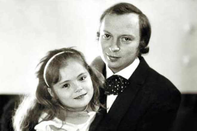 Валерий Ободзинский с дочерью