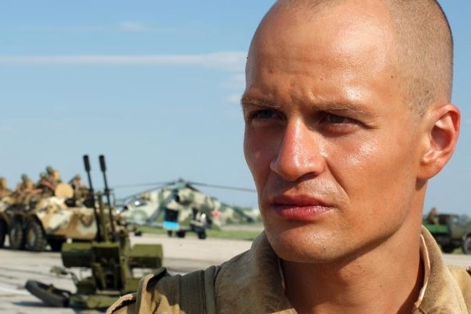 Михаил Евланов в фильме «9 рота» Михаил Евланов в фильме «9 рота»