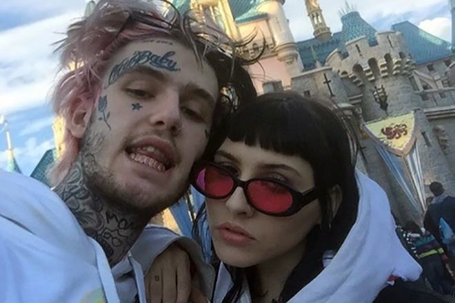 Lil Peep и его девушка Лайла