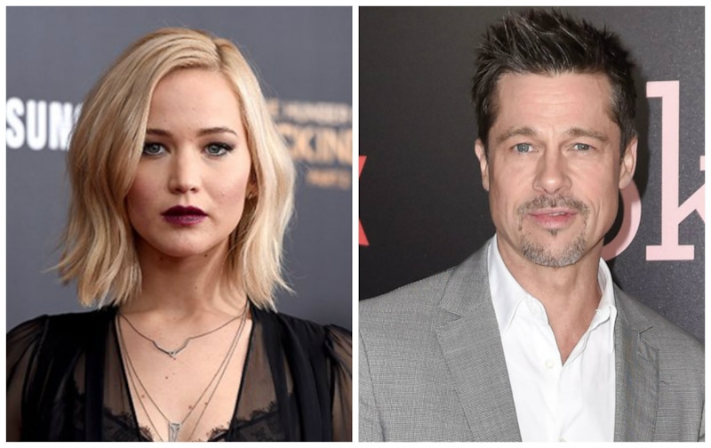 Дженнифер Лоуренс и Брэд Питт Дженнифер Лоуренс и Брэд Питт