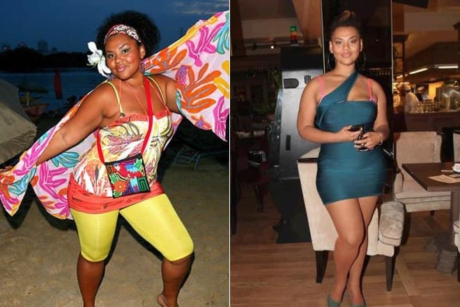 Корнелия Манго до и после похудения