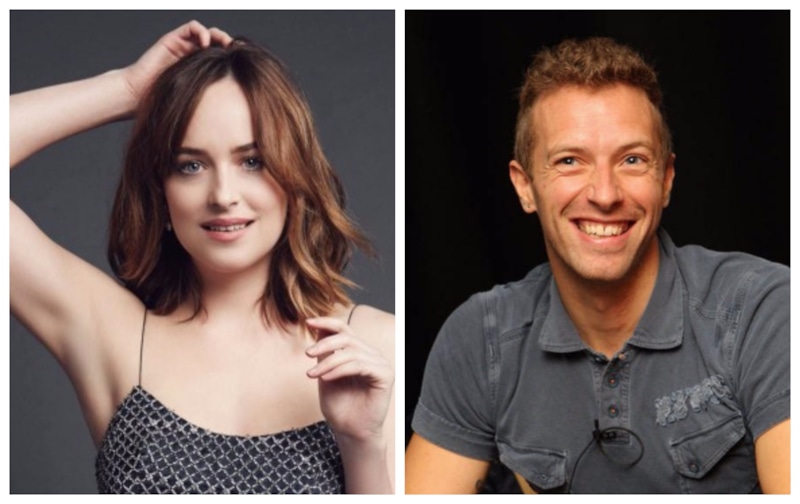 Дакота Джонсон и Крис Мартин