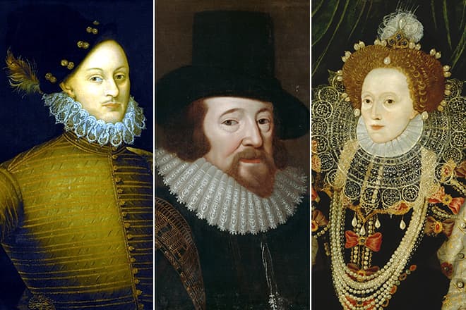 Эдуард де Вер, Фрэнсис Бэкон и королева Елизавета I