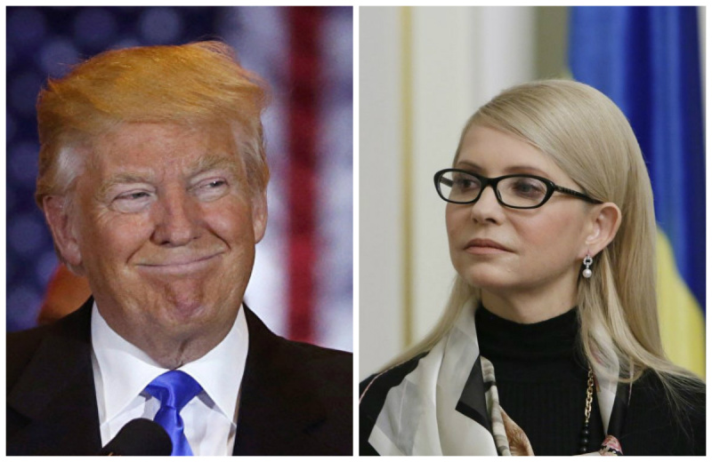 Встреча Дональда Трампа и Юлии Тимошенко Встреча Дональда Трампа и Юлии Тимошенко