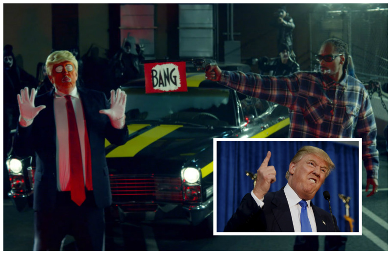 Клип Snoop Dogg про "убийство Трампа" возмутил американского главу Клип Snoop Dogg про "убийство Трампа" возмутил американского главу