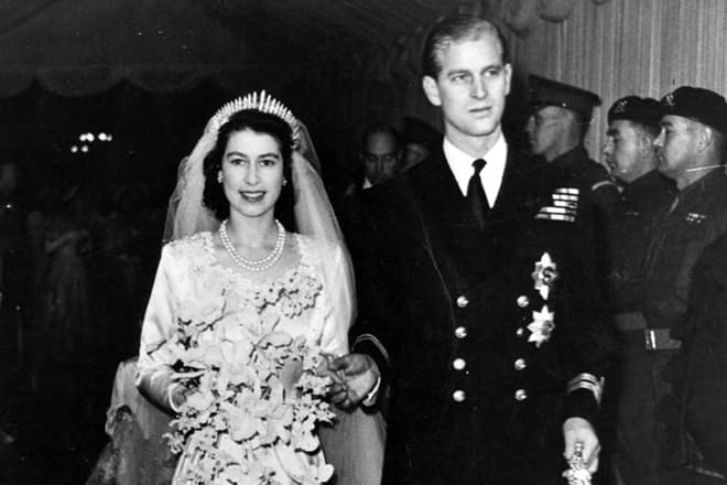 Свадьба принца Филиппа и Елизаветы II