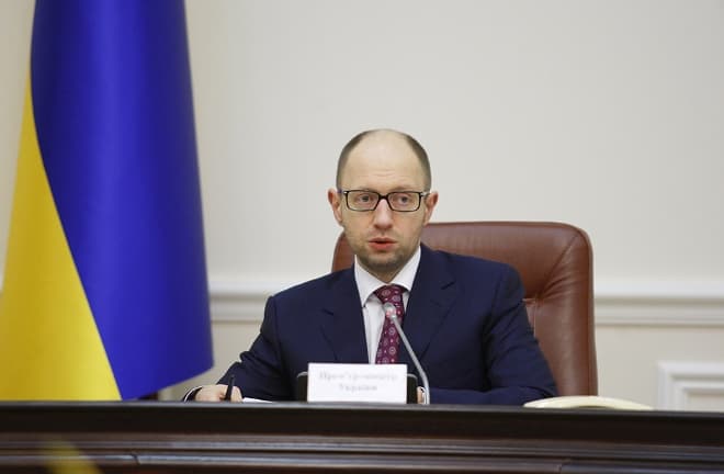 Арсений Яценюк на посту премьер-министра Украины