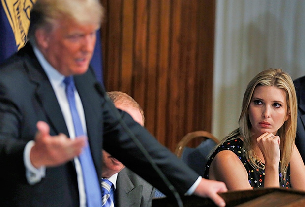 Дональд Трамп и его дочь Иванка Дональд Трамп и его дочь Иванка