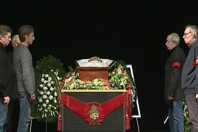 Похороны Светланы Карпинской