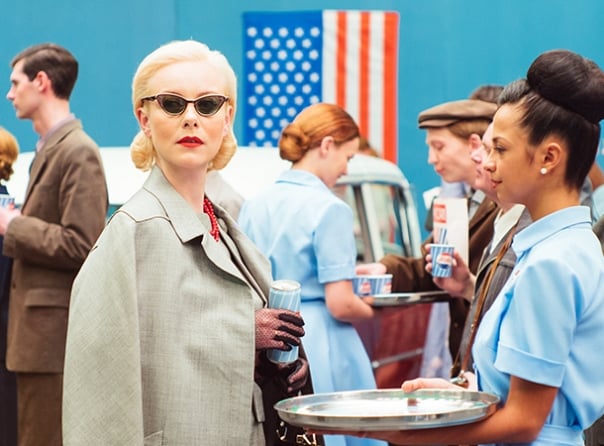 Сериал «Оптимисты»: актриса Северия Янушаускайте в роли Руты Блаумане Сериал «Оптимисты»: актриса Северия Янушаускайте в роли Руты Блаумане