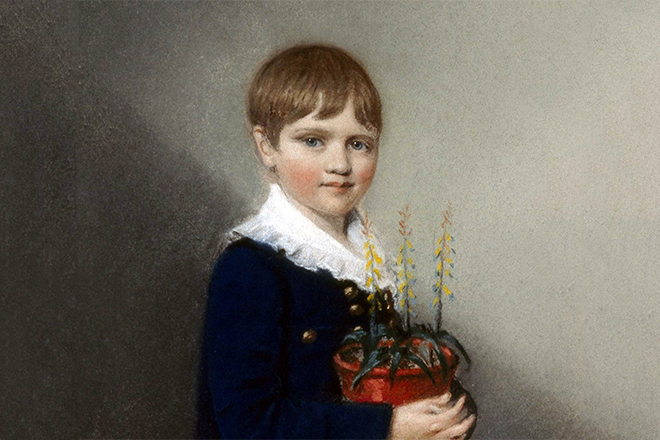 Чарльз Дарвин в детстве