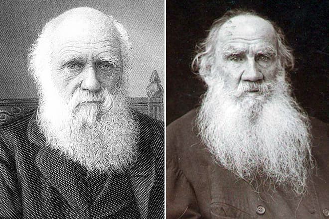 Чарльз Дарвин и Лев Толстой