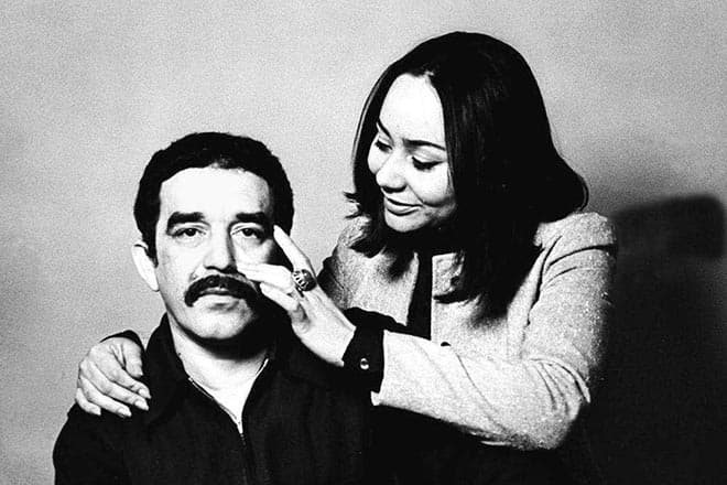 Габриэль Гарсиа Маркес с женой