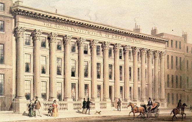 Королевский лондонский институт в 1830-е годы